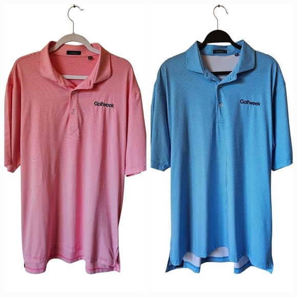 Turtleson Golf Week Polo Shirts- Set of 2 - Picture 1 of 9